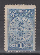 IMPERIAL CHINA 1904 - Postage Due MH* - Neufs