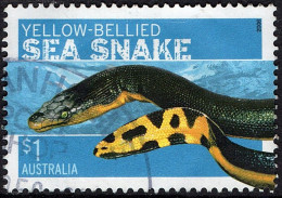 AUSTRALIA 2006 $1 Multicoloured Fauna - Dangerous Australians-Yellowed Belly Sea Snake SG2715 Used - Oblitérés