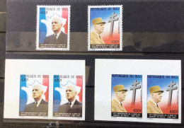Mali. 1980 10 Anniversaire De La Mort Du Gl De Gaulle - De Gaulle (General)