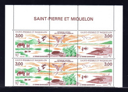 SAINT PIERRE ET MIQUELON - 1987 - Patrimoine Naturel 2 Bandes - Unused Stamps