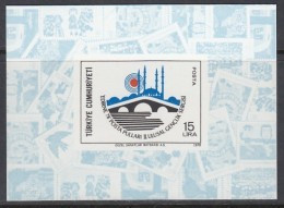 TÜRKEI Block 18, Postfrisch **, Nationale Jugend-Briefmarkenausstellung EDIRNE ’78, 1978 - Blocs-feuillets