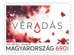 HUNGARY - 2024. - Blood Donation MNH!! - Rotes Kreuz