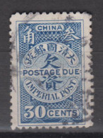 IMPERIAL CHINA 1904 - Postage Due KEY VALUE - Oblitérés