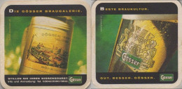 5004254 Bierdeckel Quadratisch - Gösser - Beer Mats