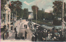 VAL D'OISE-Enghien Les Bains-Avenue De Ceinture-Entrée Du Casino Et Du Kursaal (colorisé)LL 30 - Enghien Les Bains