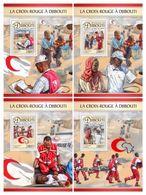 Djibouti 2016, Red Cross, 4BF - Red Cross