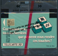 Télécartes France - Publiques N° Phonecote F177A - CONVERSATION A TROIS (50U - SO3 NSB) - 1991