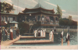 VAL D'OISE-Enghien Les Bains-Le Pavillon Chinois (colorisé) LL 7 - Enghien Les Bains