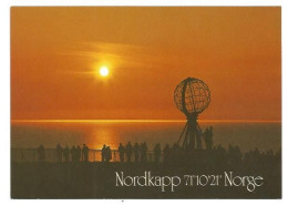 Midnight Sun At NORTH CAPE - NORDKAPP - NORWAY - NORGE - - Norvegia