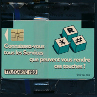 Télécartes France - Publiques N° Phonecote F178 - CONVERSATION A TROIS (120U - SO3 NSB) - 1991