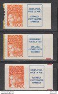 LOT 3 POSITIONS De CARRE De REPERE Sur N°16a - Unused Stamps
