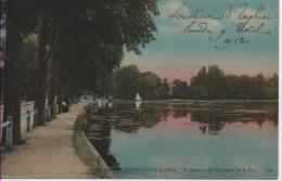 VAL D'OISE-Enghien Les Bains-l'Avenue De Ceinture Et Le Lac (colorisé) ND 252 - Enghien Les Bains