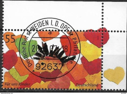 Bund / Nr. 2619  Gestempelt  EST-Weiden  /  Eckrandstück - Used Stamps