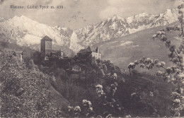 Italy PPC Merano : Castel Tyrol M. 639 Ed. Lor. Fränzl N. 310-251. BOLZANO 1927 MÜNCHEN Germany (2 Scans) - Merano