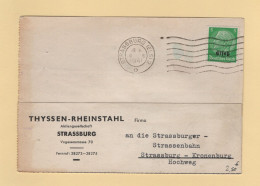 Strasbourg - Strassburg - 1941 - Occupation Allemande - Elsass - 1921-1960: Modern Period