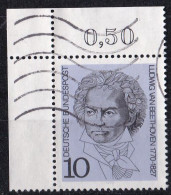 (BRD 1970) Mi. Nr. 616 O/used Eckrand (BRD1-11) - Gebraucht