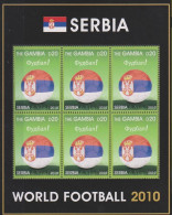 Gambia - 2010 - World Cup: Serbia - Yv 5018DL - 2010 – South Africa
