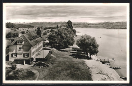 AK Konstanz, Naturfreundehaus Markelfingen Mit Blick In Richtung Der Alpen  - Konstanz