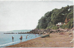 MAIDENCOMBE BEACH, TORQUAY, DEVON, ENGLAND. Circa 1964 USED POSTCARD   Nd5 - Torquay