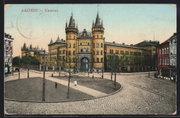 AK Aachen, Blick Auf Die Kaserne  - Aken