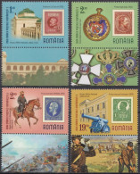 2023, Romania, Stamp Day, Art, Horses, Museums, Watches, 4 Stamps+Tab, MNH(**), LPMP 2425 - Ongebruikt