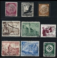 ● GERMANIA REICH 1933 / 41 ● Con Annullo LEIPZIG ֍ Vari Usati ● LIPSK ● LIPSIA ● Cat. ? € ️● L. 925 ️● - Used Stamps