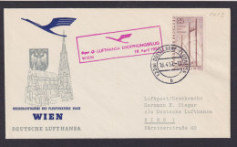 Bund Brief Flugpost Airmail Düsseldorf Wien Österreich - Covers & Documents