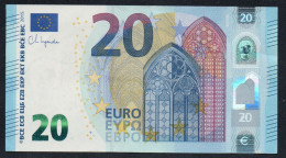 EURO 20  ITALIA SX S024 A1 FIRST POSITION  "05"  LAGARDE  CIRCULATED - 20 Euro