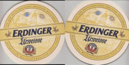 5003445 Bierdeckel Rund - Erdinger - Beer Mats