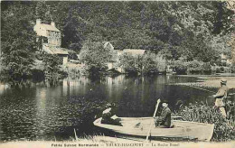 14 - Thury-Harcourt - La Roche Bunel - Animée - Barque - Pecheur - CPA - Voir Scans Recto-Verso - Thury Harcourt