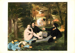 Art - Peinture - Edouard Manet - Le Déjeuner Sur L'herbe - Musée De L'Impressionnisme De Paris - CPM - Carte Neuve - Voi - Paintings