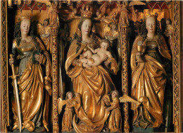 Art - Art Religieux - Kath Pfarrklrche Hallstatt - Oo - Spatgotischer Flùgelaltar Von 1510 1520 - Mittelschrein - CPM -  - Tableaux, Vitraux Et Statues