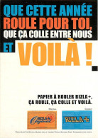 Publicite - Papier à Rouler Rizla - Matériel Du Fumeur - Carte Neuve - CPM - Voir Scans Recto-Verso - Advertising