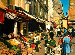 Marchés - Paris - La Rue Mouffetard - Fruits Et Légumes - CPM - Voir Scans Recto-Verso - Mercati