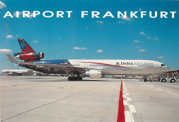 Format - 160 X 115 Mms - Allemagne - Deutschland - Airport Frankfurt - Aéroport - Aviation - Avions - CPM - Carte Neuve  - Aerodromes