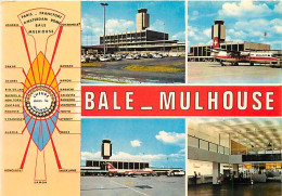 Aviation - Aéroport - Bale Mulhouse - Multivues - Airport - CPM - Voir Scans Recto-Verso - Aerodromes