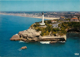 64 - Biarritz - Le Phare Et La Plage De La Chambre D'Amour (Anglet) - Vue Aérienne - Carte Neuve - CPM - Voir Scans Rect - Biarritz