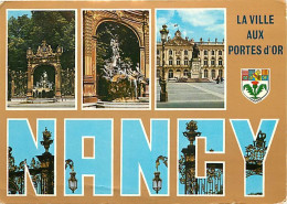 54 - Nancy - Multivues - Blasons - CPM - Voir Scans Recto-Verso - Nancy