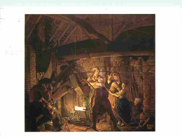 Art - Peinture - Joseph Wright Of Derby - An Iron Forge - CPM - Voir Scans Recto-Verso - Paintings