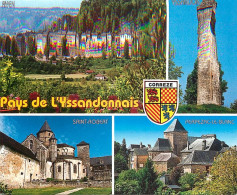 19 - Corrèze - Le Pays De L'Yssandonnais - Multivues - Blasons - CPM - Voir Scans Recto-Verso - Autres & Non Classés