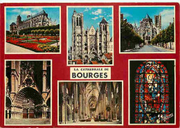 18 - Bourges - La Cathédrale Saint Etienne - Multivues - CPM - Voir Scans Recto-Verso - Bourges