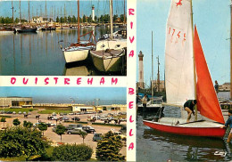 14 - Ouistreham - Riva Bella - Multivues - Automobiles - Bateaux - Flamme Postale De Ouistreham Riva Bella - CPM - Voir  - Ouistreham