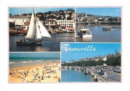 14 - Trouville - Multivues - Bateaux - Plage - CPM - Voir Scans Recto-Verso - Trouville