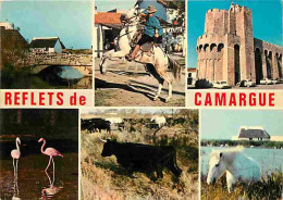 13 - Camargue - Multivues - Chevaux - Gardians - CPM - Voir Scans Recto-Verso - Other & Unclassified