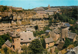 12 - Bozouls - Le Dourdou Y Coule Au Pied De Très Hautes Falaises Calcaires, Dans Un Cirque Gigantesque De 300 M. De Dia - Bozouls
