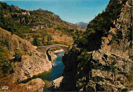 07 - Thueyts - Les Gorges De L'Ardèche - Le Pont Du Diable - CPM - Voir Scans Recto-Verso - Andere & Zonder Classificatie