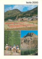 06 - Isola 2000 - Multivues - Tennis - Chevaux - CPM - Carte Neuve - Voir Scans Recto-Verso - Autres & Non Classés