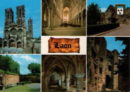 LAON - La Façade De La Cathédrale - Laon