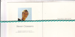 Steven Claessens, Aarschot 1977, 2014. Foto - Obituary Notices