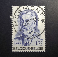 Belgie Belgique - 1971 - OPB/COB N°  1591 -  George Hubin ( 1 Value )  - Obl. Mormont - Oblitérés
